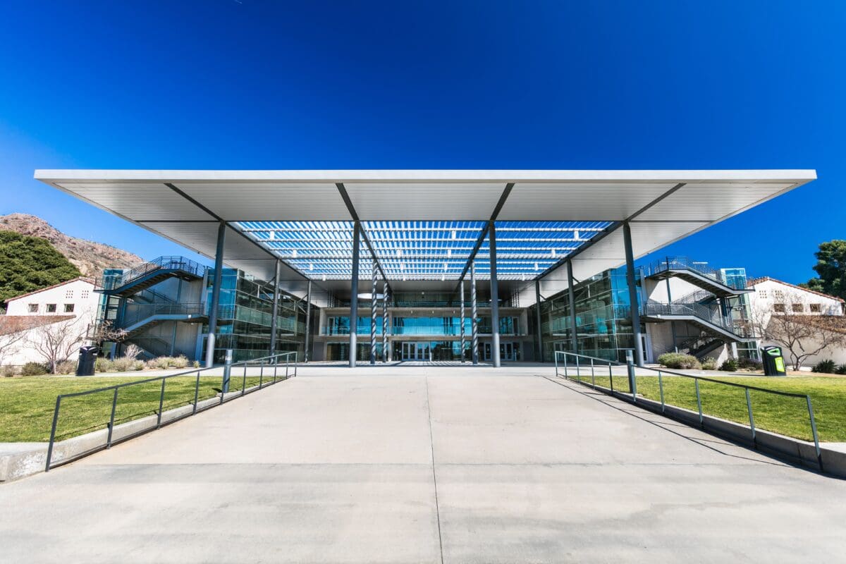 Grand Entrance to Library at California State University Channel Islands